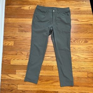 Lululemon Men’s Slim ABC Pants - Olive (31 waist, 30 length)